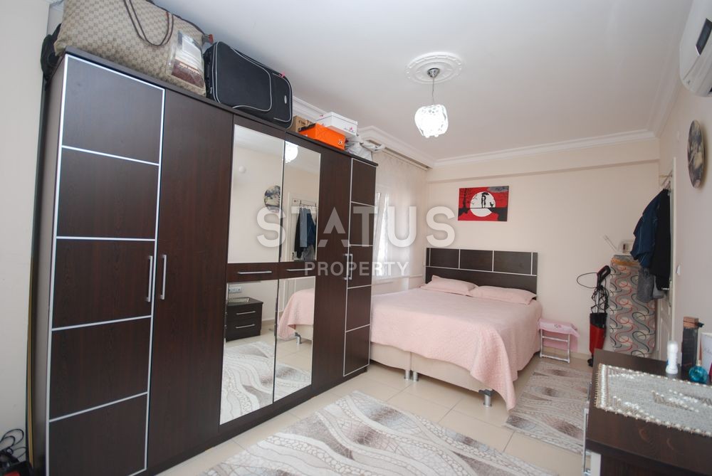 Квартира с мебелью и бытовой техникой в комплексе с бассейном в Махмутларе 100 кв.м. фото 8