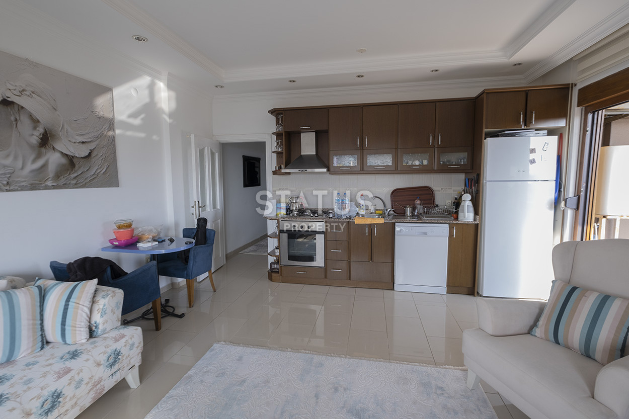 Квартира 2+1 с видом на море и горы в 200 метрах от пляжа Клеопатры, 100 м2 фото 7