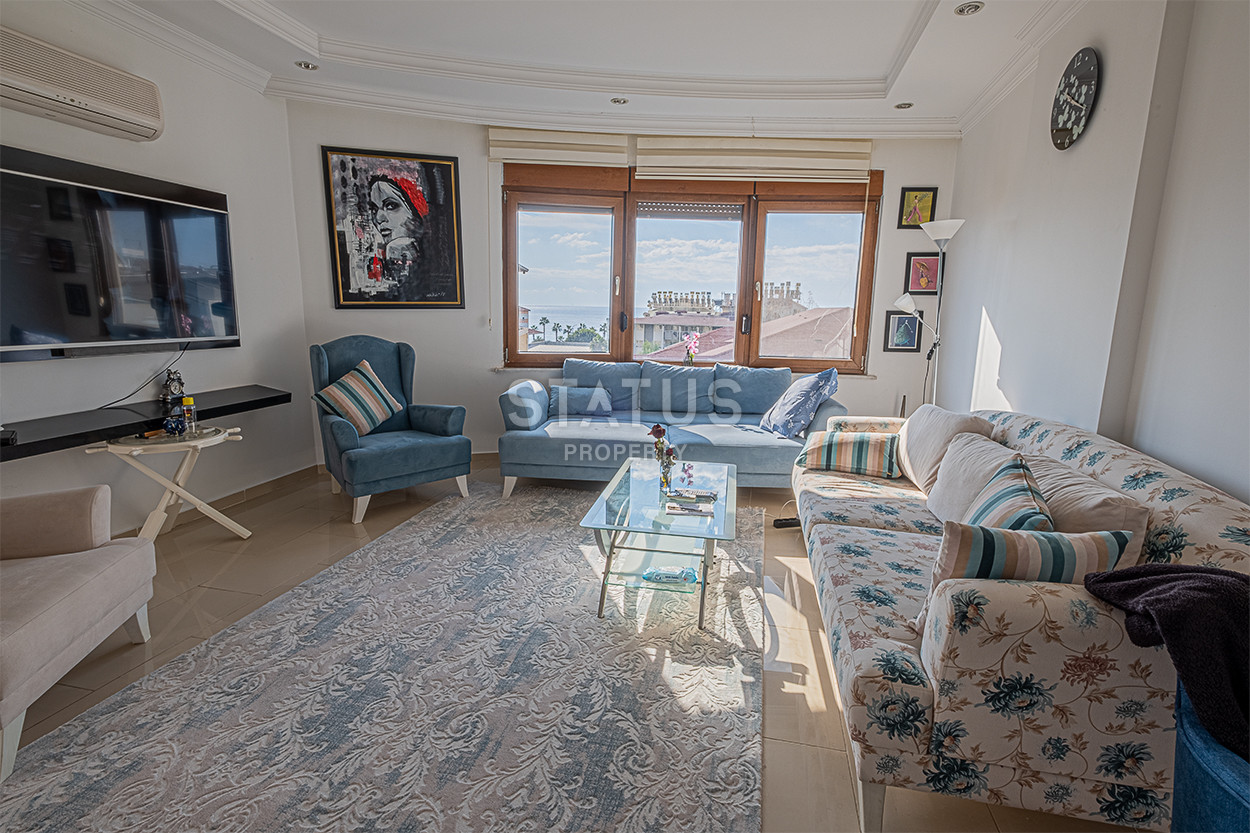 Квартира 2+1 с видом на море и горы в 200 метрах от пляжа Клеопатры, 100 м2 фото 8