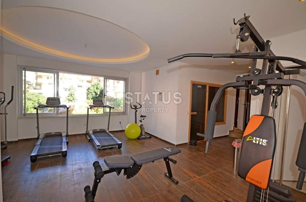 Cozy furnished 1+1 apartment with a view of the sea and the fortress in the center of Alanya, 55 m2. фото 6