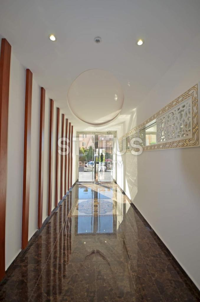 Cozy furnished 1+1 apartment with a view of the sea and the fortress in the center of Alanya, 55 m2. фото 7