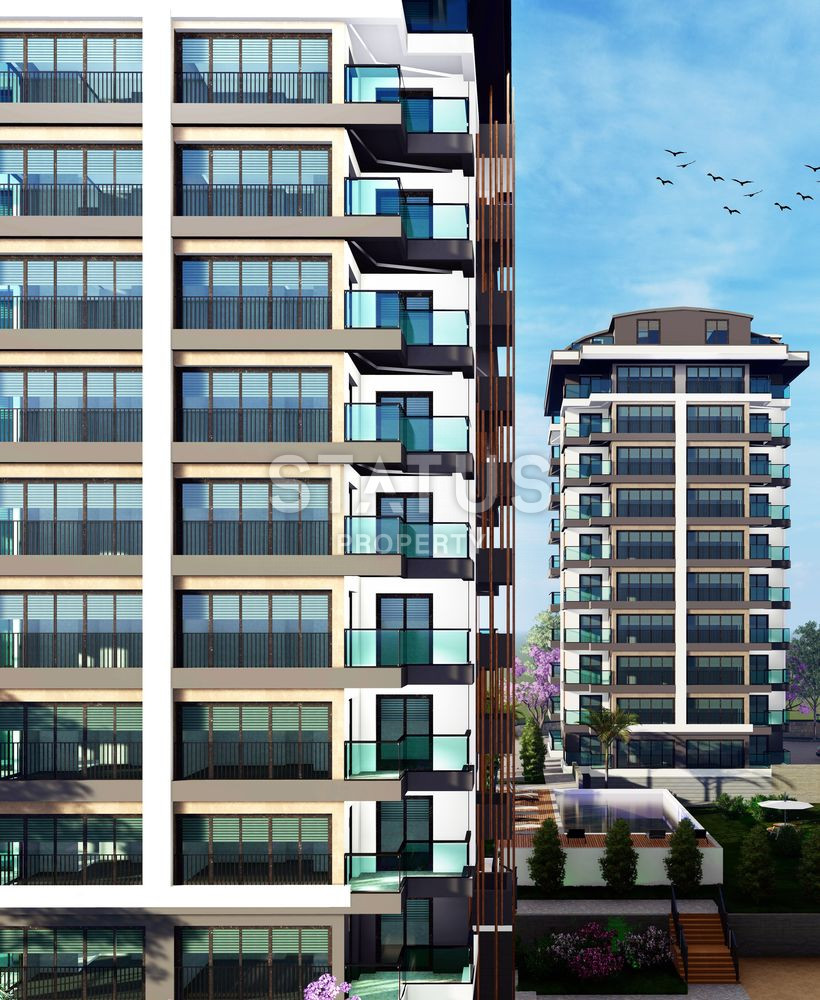 Проект с видом на море в окружении соснового леса, апартаменты 2+1 и 3+1. фото 5