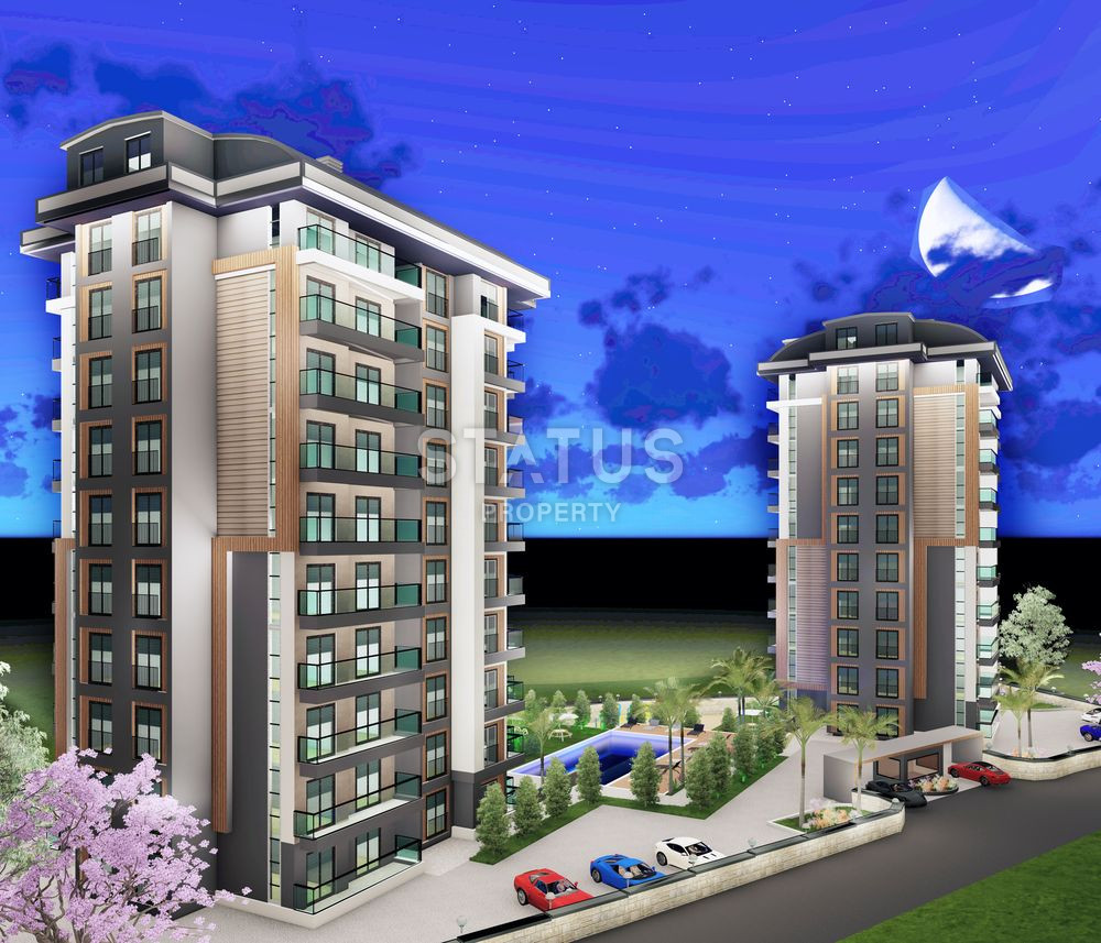 Проект с видом на море в окружении соснового леса, апартаменты 2+1 и 3+1. фото 8