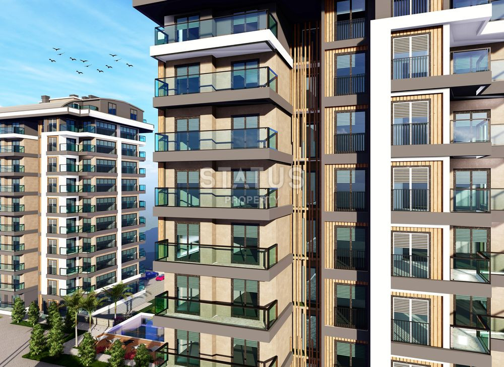 Проект с видом на море в окружении соснового леса, апартаменты 2+1 и 3+1. фото 9