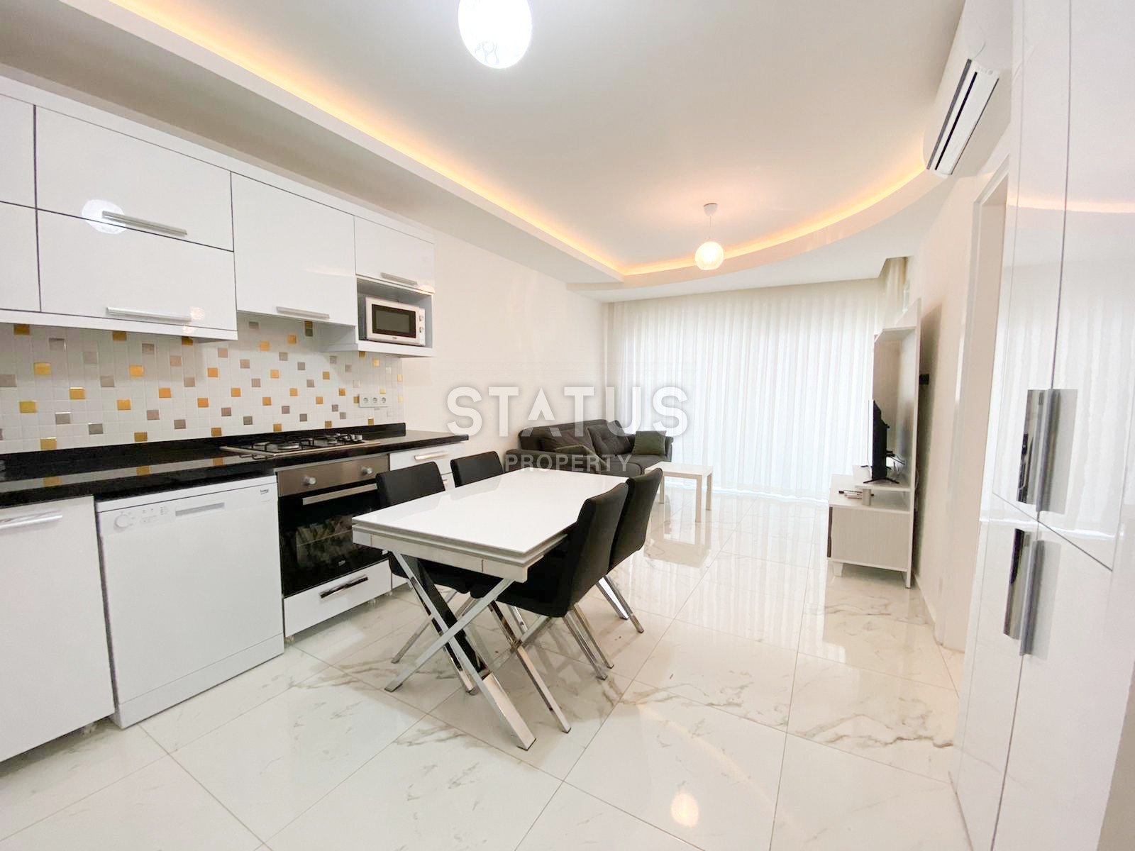 Квартира 1+1 в Авсалларе в отличном комплексе, 60 м2 фото 13