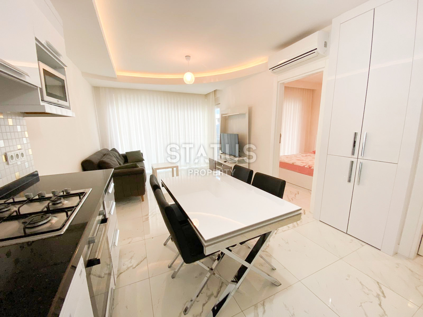 Квартира 1+1 в Авсалларе в отличном комплексе, 60 м2 фото 14