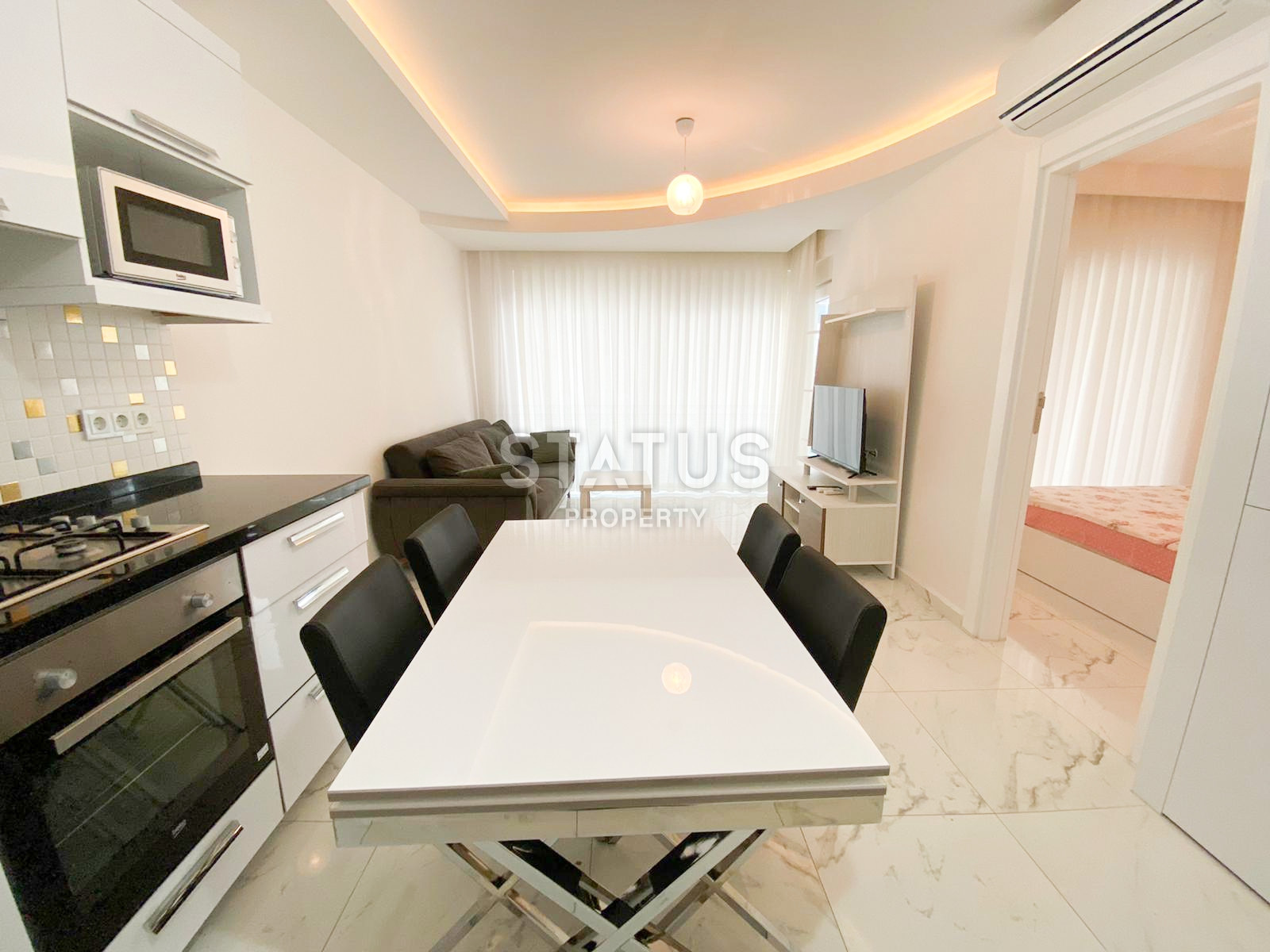 Квартира 1+1 в Авсалларе в отличном комплексе, 60 м2 фото 16