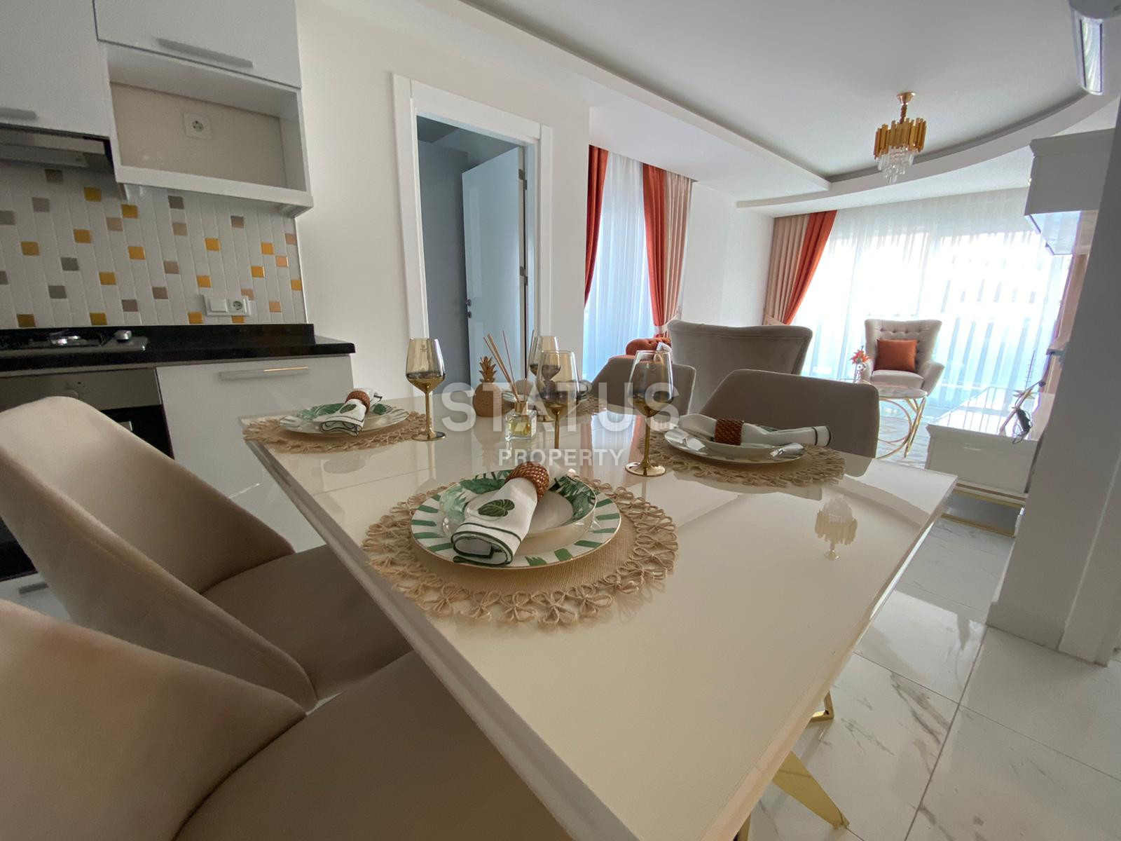 Уютные, новые апартаменты с мебелью 2+1 в районе Авсаллар, 85 м2 фото 8