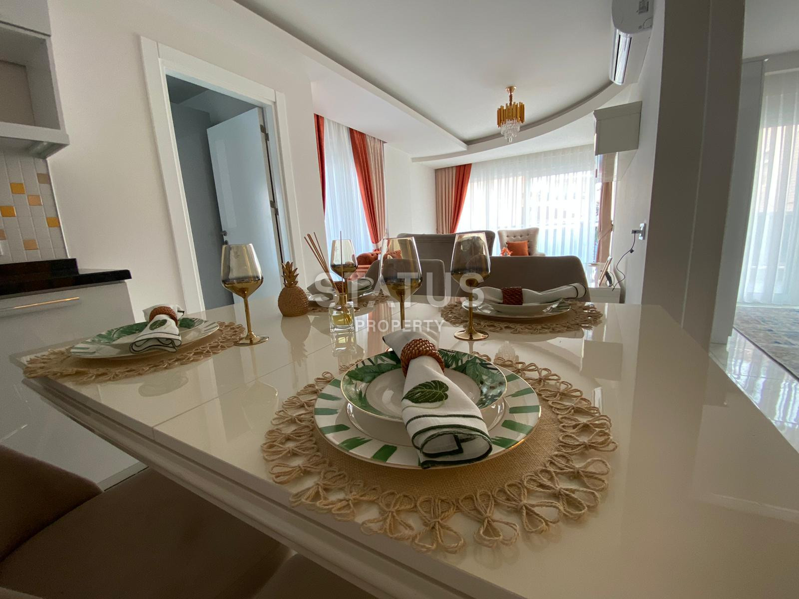 Уютные, новые апартаменты с мебелью 2+1 в районе Авсаллар, 85 м2 фото 9