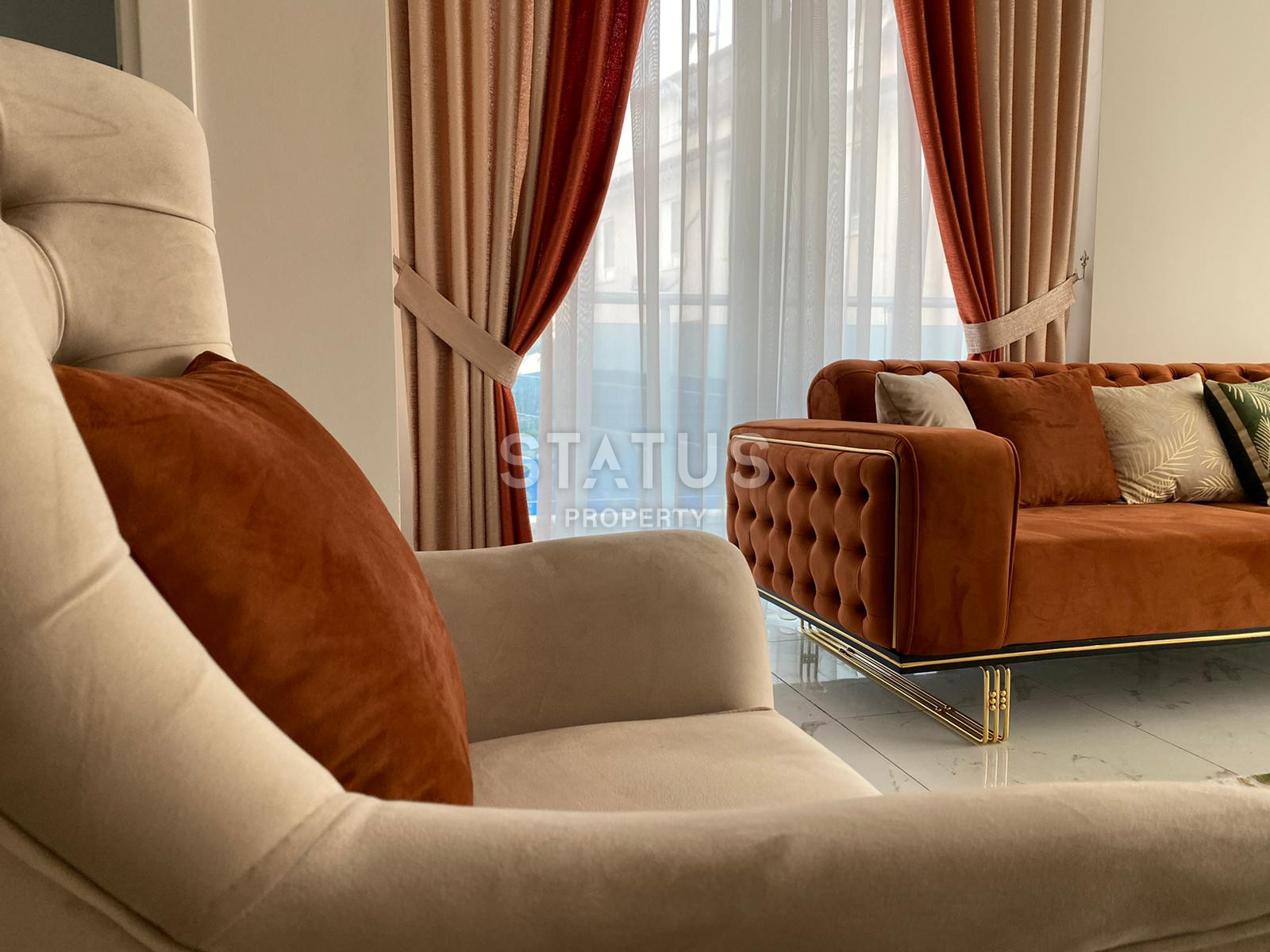 Уютные, новые апартаменты с мебелью 2+1 в районе Авсаллар, 85 м2 фото 12