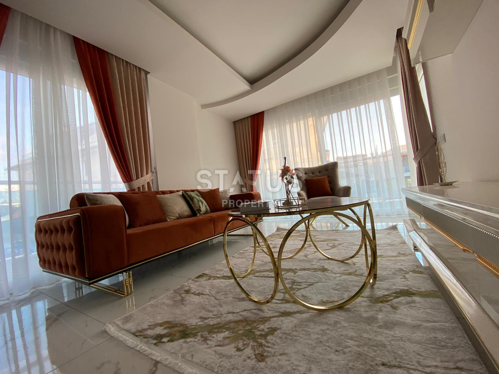 Уютные, новые апартаменты с мебелью 2+1 в районе Авсаллар, 85 м2 фото 14