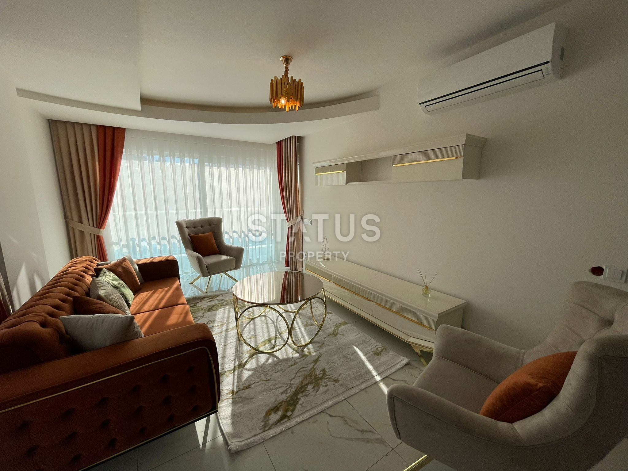 Уютные, новые апартаменты с мебелью 2+1 в районе Авсаллар, 85 м2 фото 15