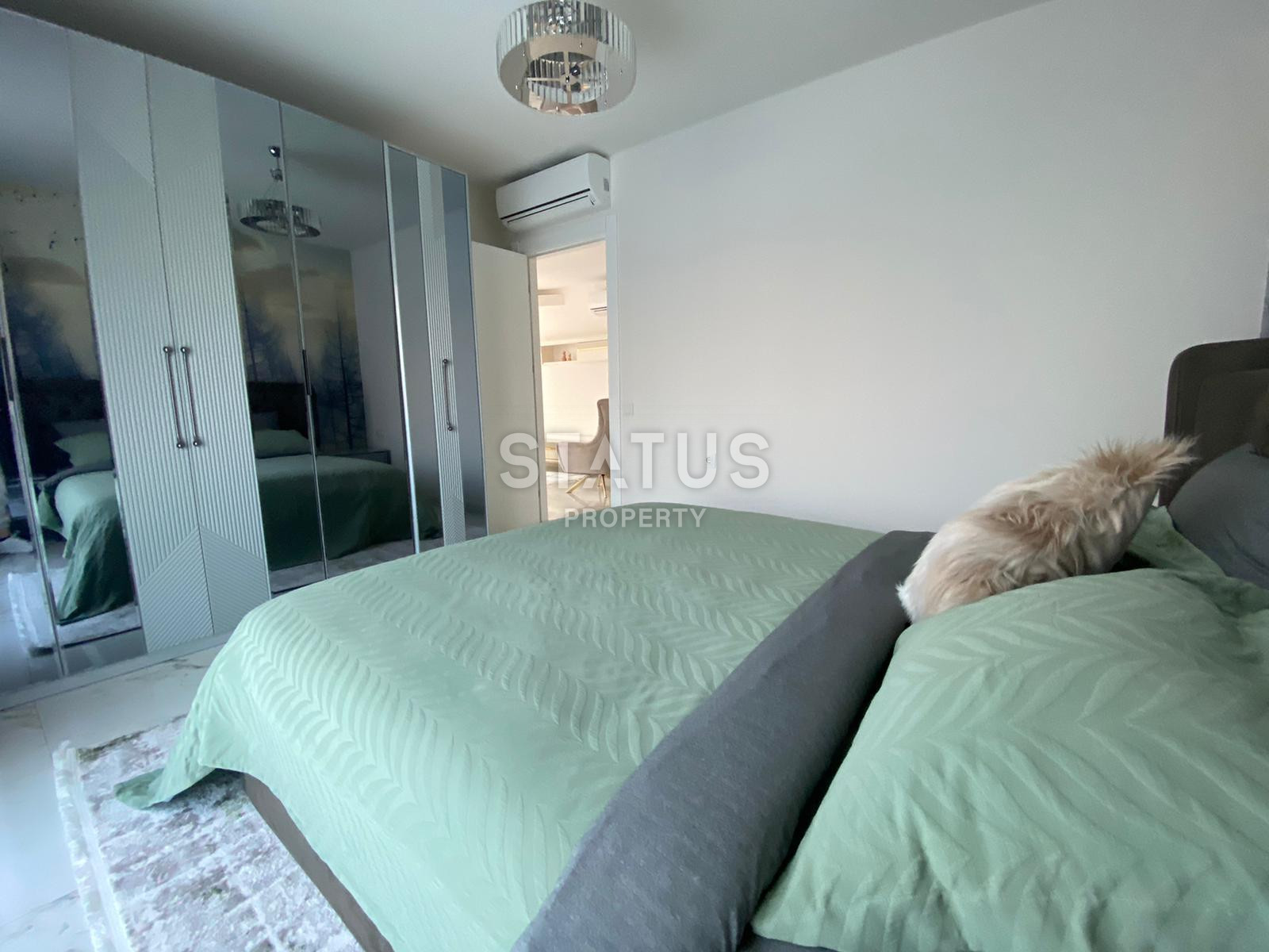 Уютные, новые апартаменты с мебелью 2+1 в районе Авсаллар, 85 м2 фото 22