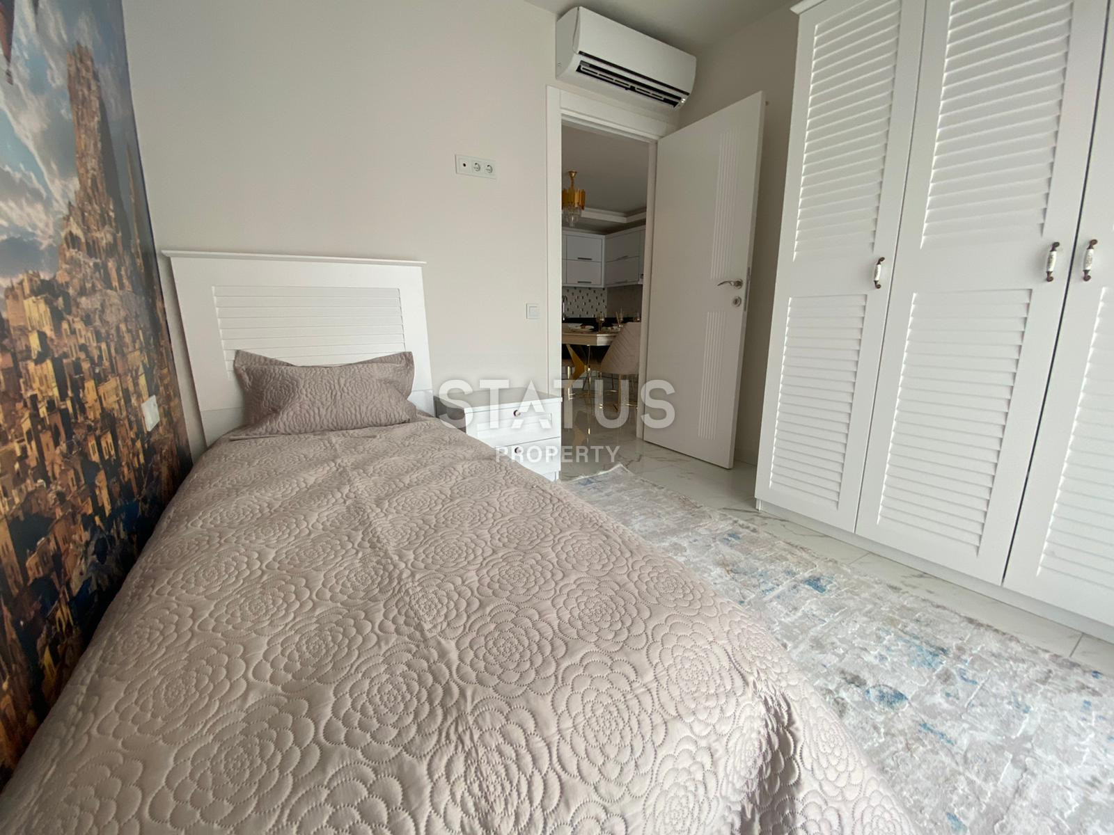 Уютные, новые апартаменты с мебелью 2+1 в районе Авсаллар, 85 м2 фото 31