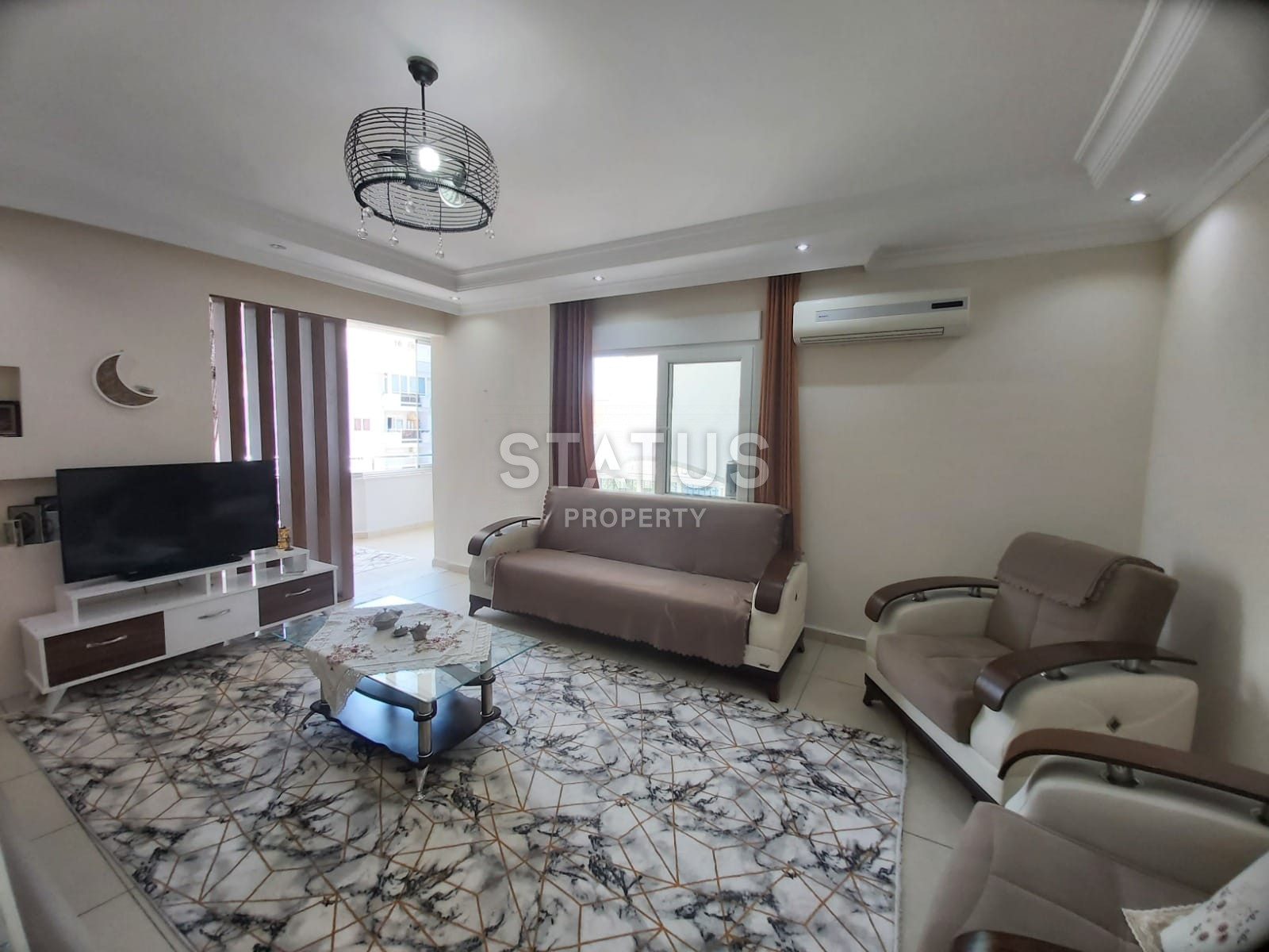 Габаритные апартаменты 2+1 с частичным видом на море, 135 м2 фото 8