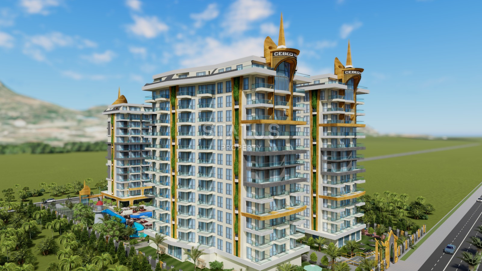 Проект премиум класса на первой береговой линии в Махмутларе, 57 – 132 м2 фото 4