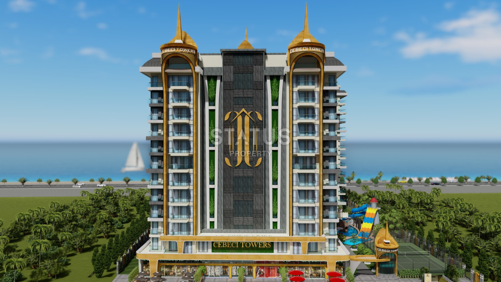 Проект премиум класса на первой береговой линии в Махмутларе, 57 – 132 м2 фото 5