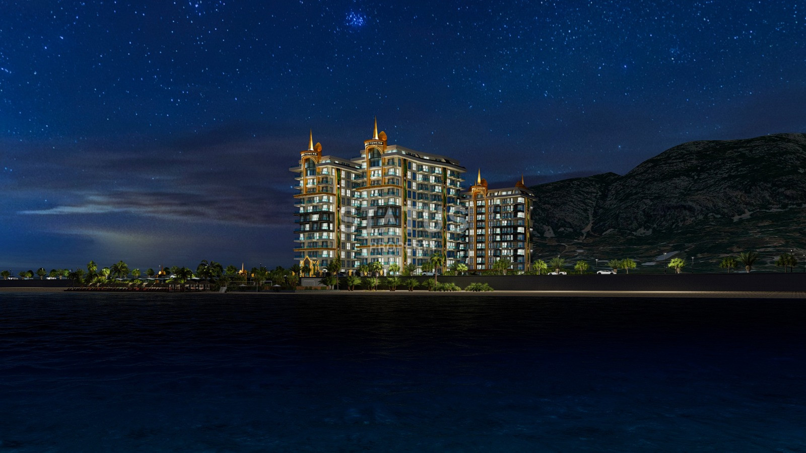 Проект премиум класса на первой береговой линии в Махмутларе, 57 – 132 м2 фото 7