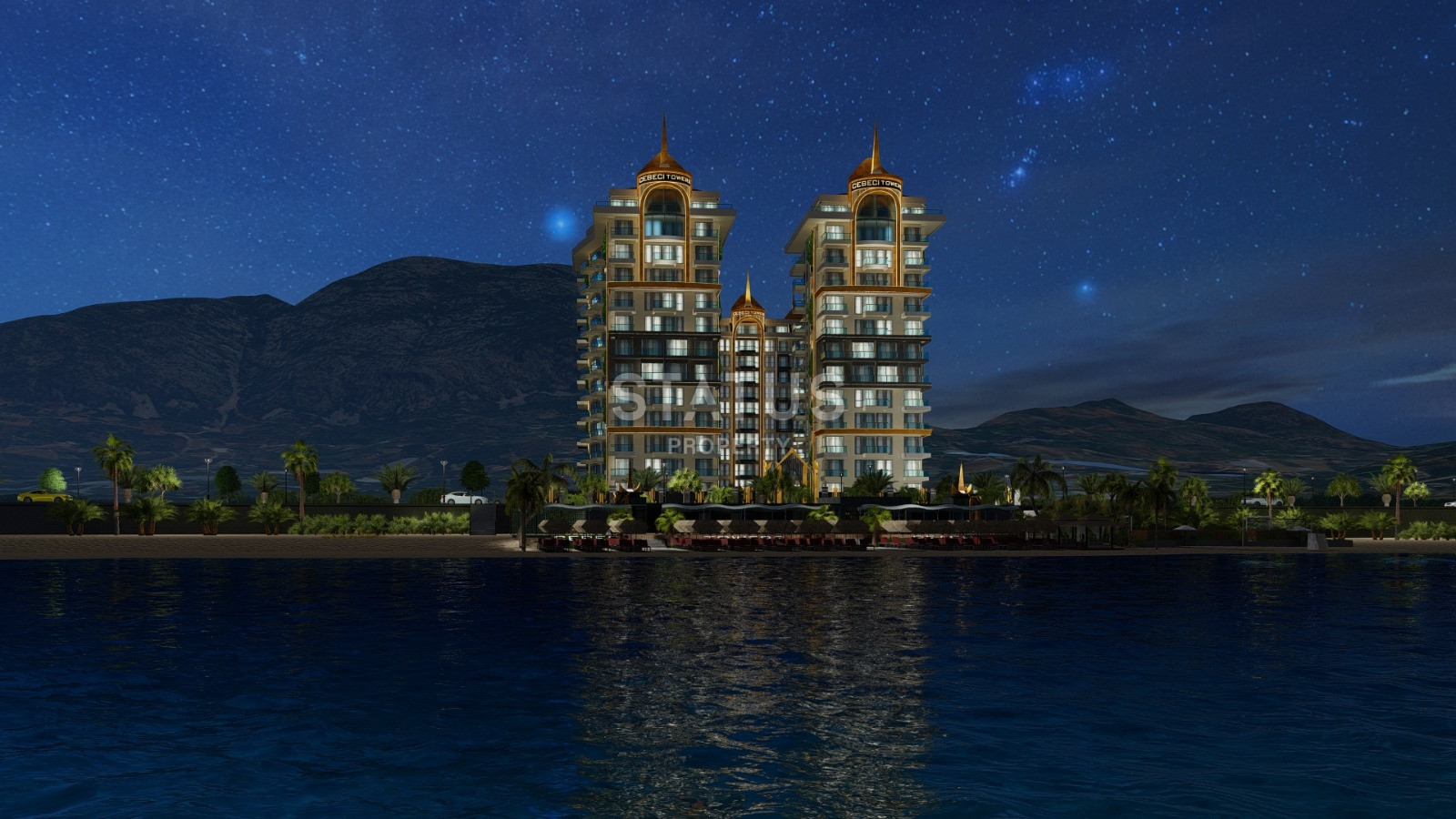 Проект премиум класса на первой береговой линии в Махмутларе, 57 – 132 м2 фото 8