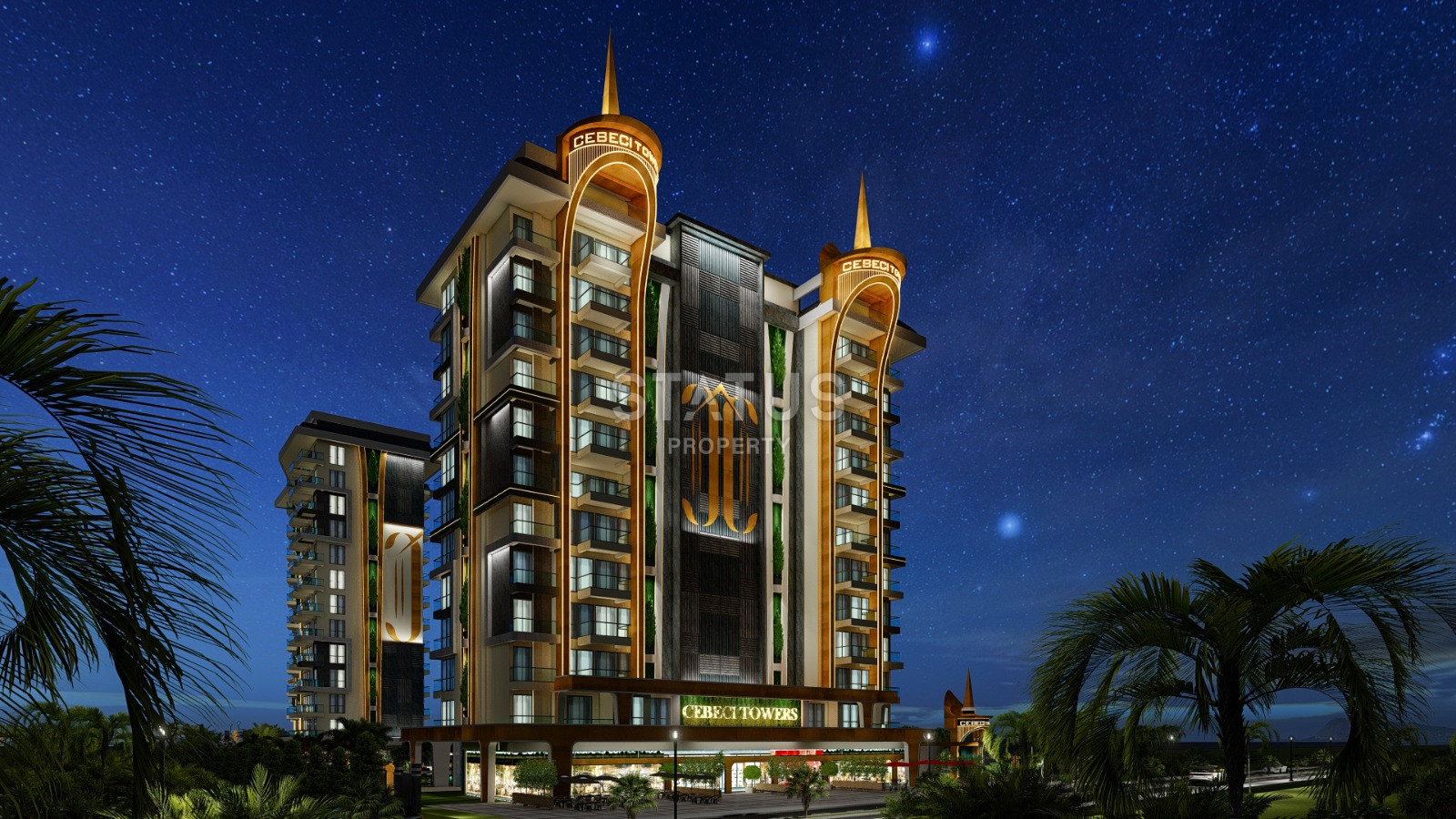 Проект премиум класса на первой береговой линии в Махмутларе, 57 – 132 м2 фото 9