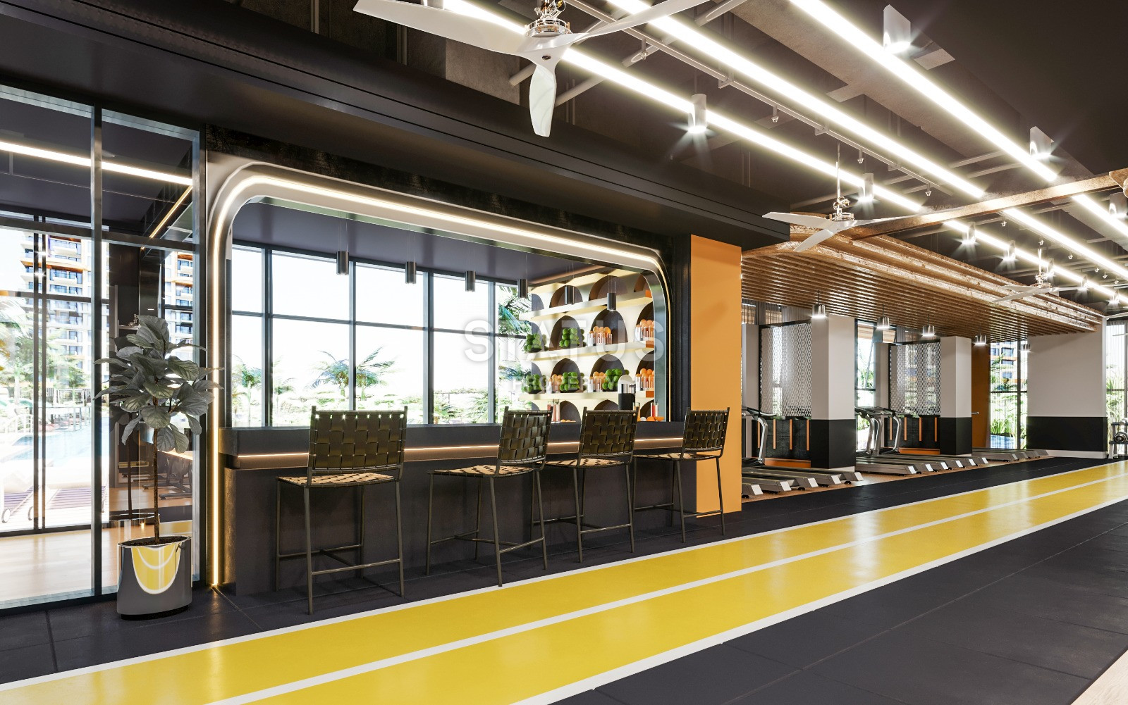 Проект премиум класса на первой береговой линии в Махмутларе, 57 – 132 м2 фото 15