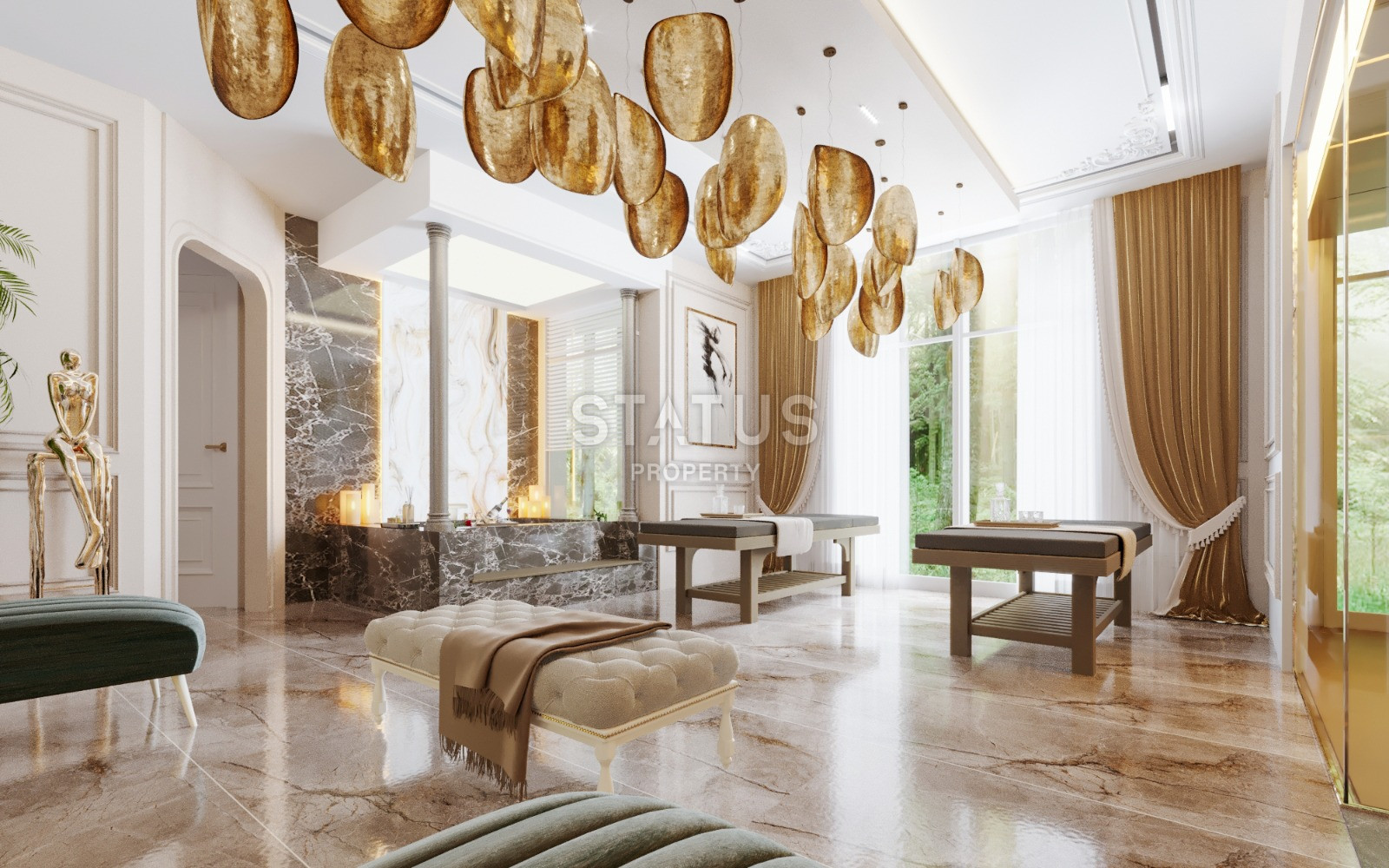 Проект премиум класса на первой береговой линии в Махмутларе, 57 – 132 м2 фото 18