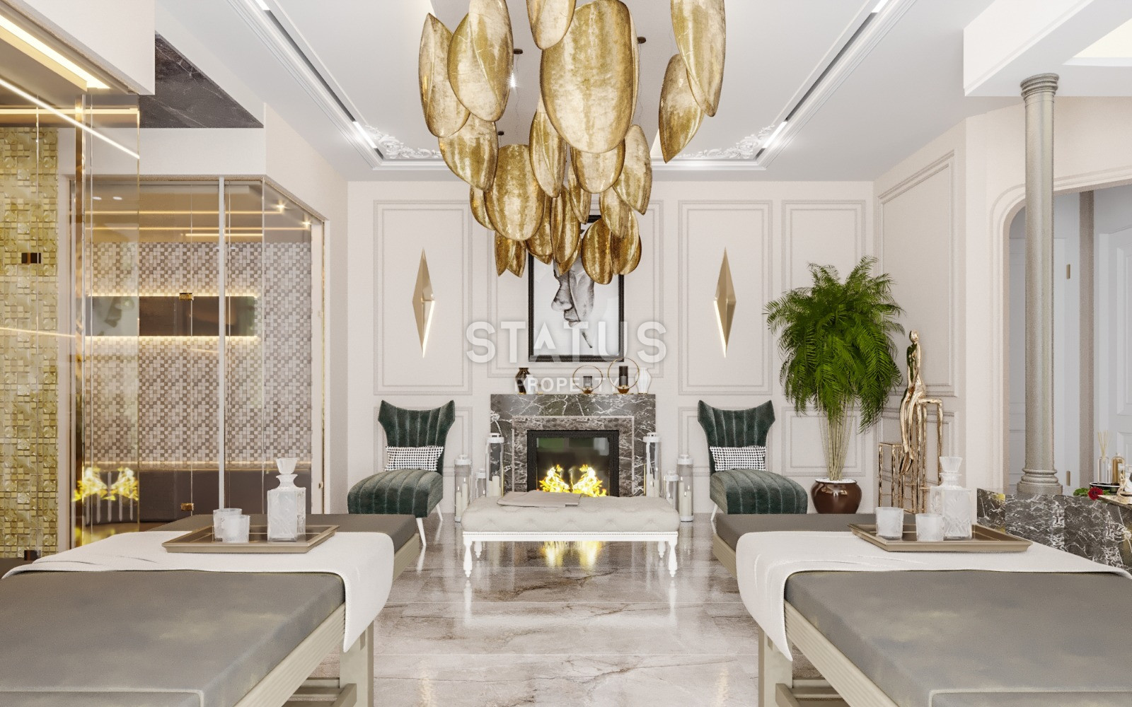 Проект премиум класса на первой береговой линии в Махмутларе, 57 – 132 м2 фото 19