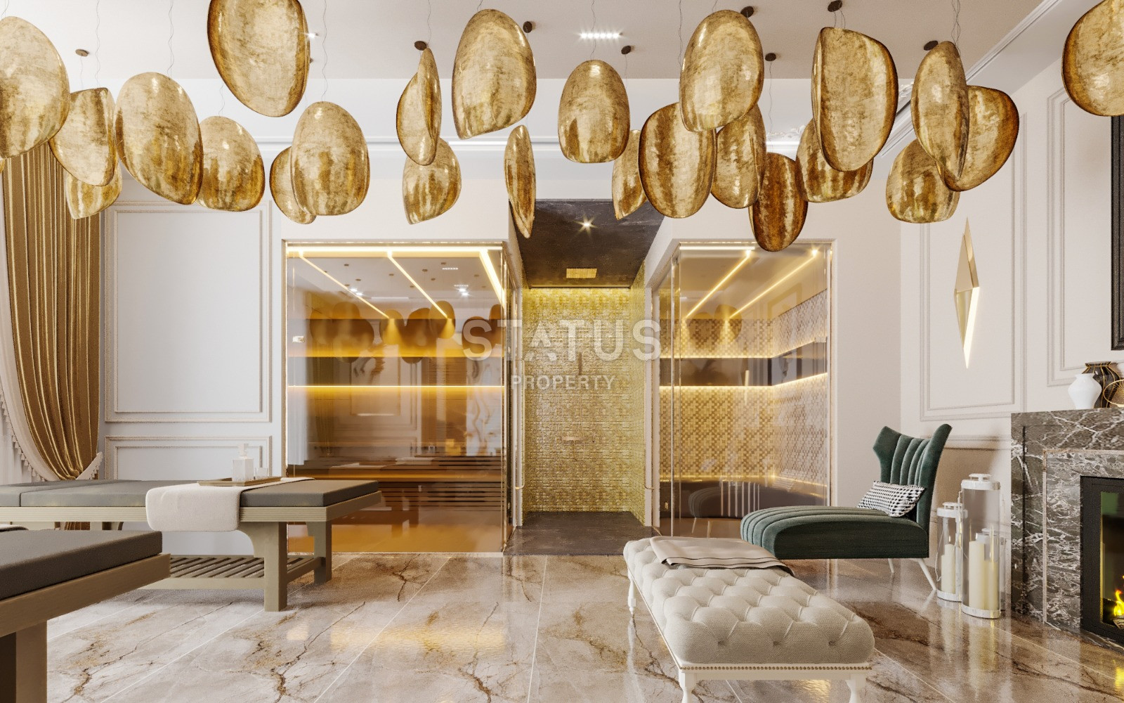 Проект премиум класса на первой береговой линии в Махмутларе, 57 – 132 м2 фото 23