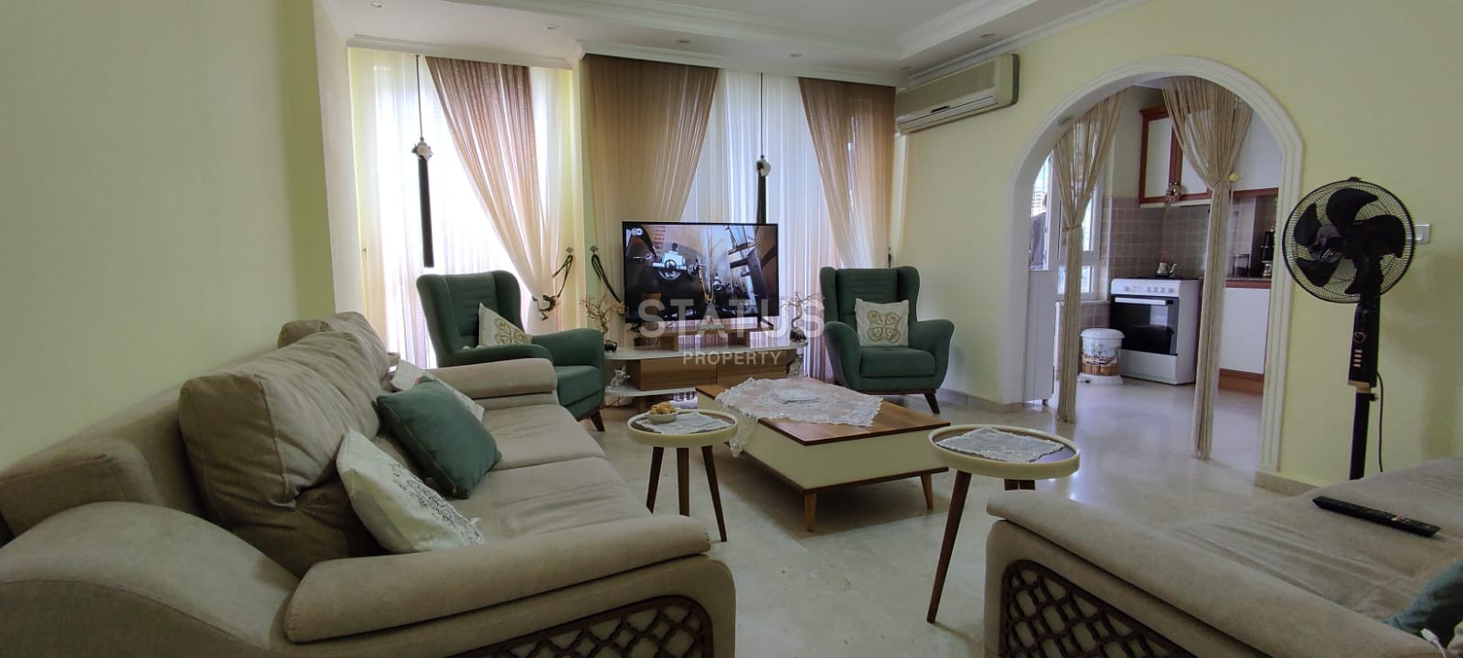 Две большие меблированные квартиры 2+1 в Махмутларе, 120 кв.м. фото 3