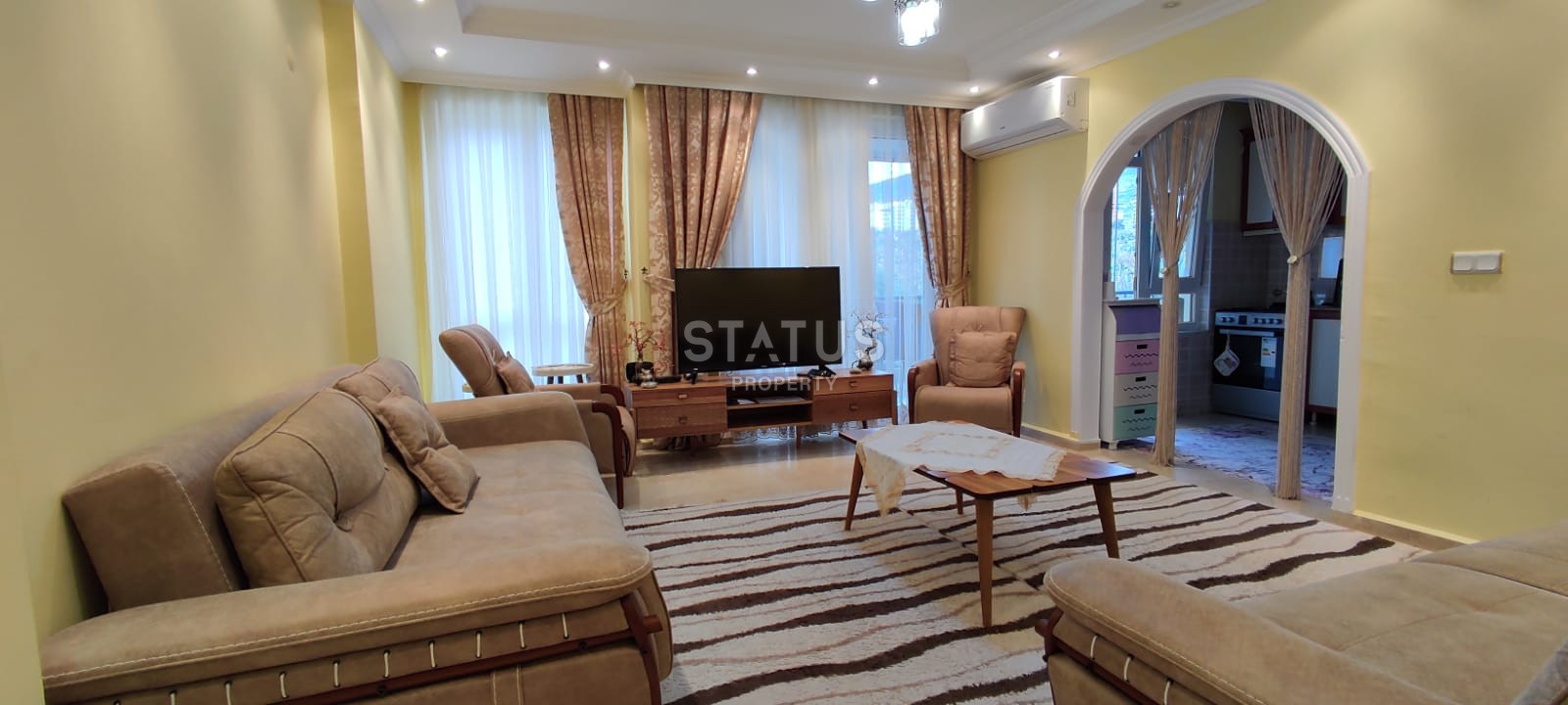 Две большие меблированные квартиры 2+1 в Махмутларе, 120 кв.м. фото 27