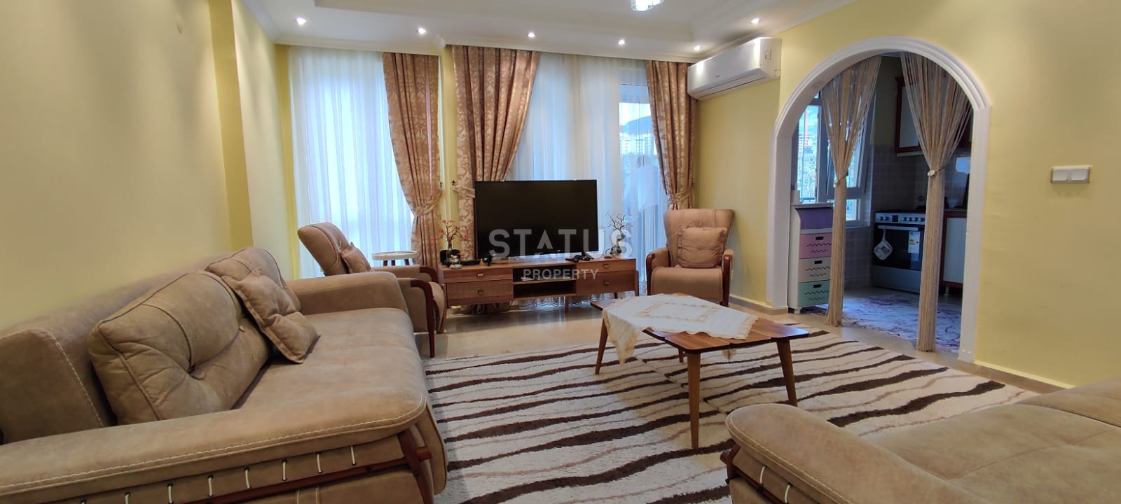 Две большие меблированные квартиры 2+1 в Махмутларе, 120 кв.м. фото 28