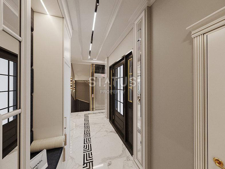 Detached luxury villa 5+1 layout at the excavation stage 4 km from the sea in Kargicak, 520 sq.m. фото 26