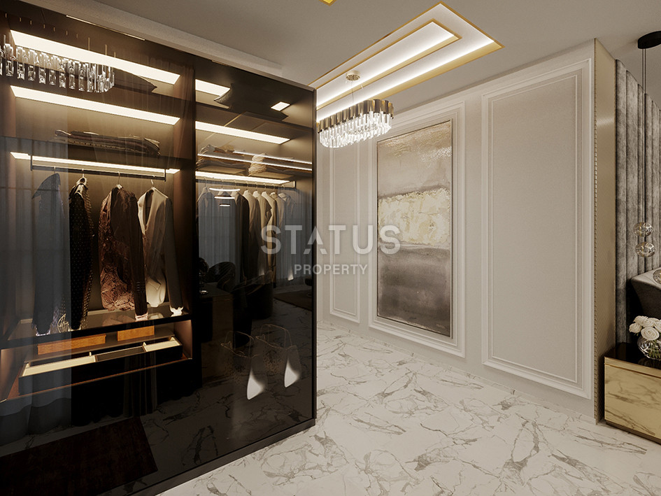 Detached luxury villa 5+1 layout at the excavation stage 4 km from the sea in Kargicak, 520 sq.m. фото 30