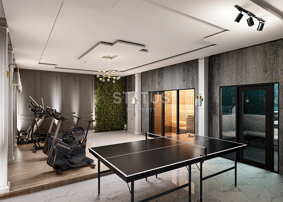 Detached luxury villa 5+1 layout at the excavation stage 4 km from the sea in Kargicak, 520 sq.m. фото 31