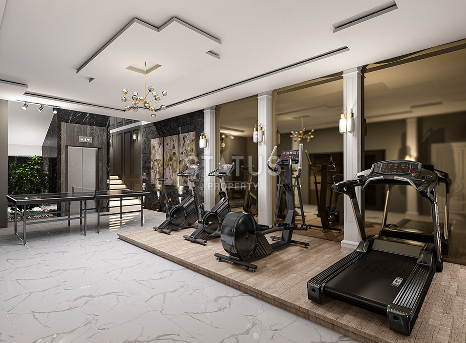 Detached luxury villa 5+1 layout at the excavation stage 4 km from the sea in Kargicak, 520 sq.m. фото 32