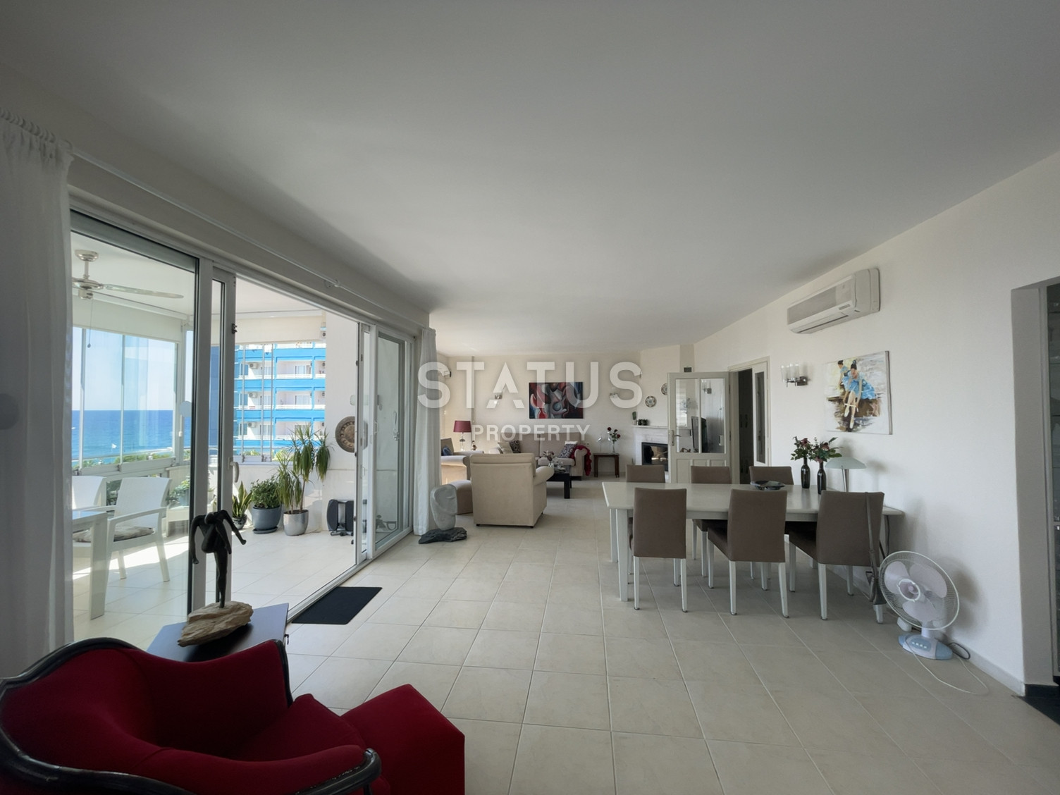 Апартаменты на первой береговой, в престижном районе Тосмур, 185 кв.м. фото 9