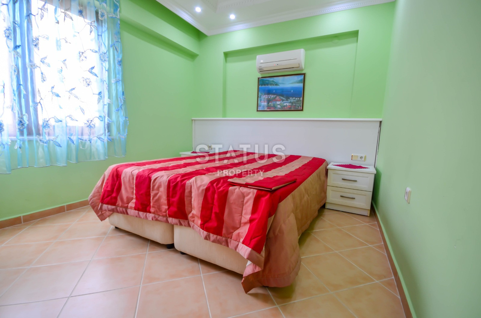 Бюджетная двухкомнатная квартира с мебелью в 250метрах от моря в Махмутларе, 60м.кв фото 5