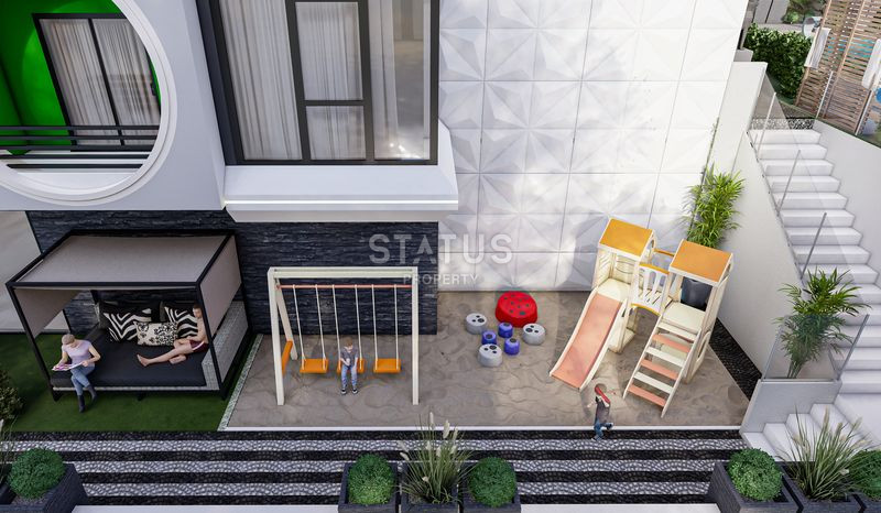 Two apartments in a complex under construction in Mahmutlar are cheaper than from a developer with guaranteed rent for 5 years, 47 sq.m. фото 3