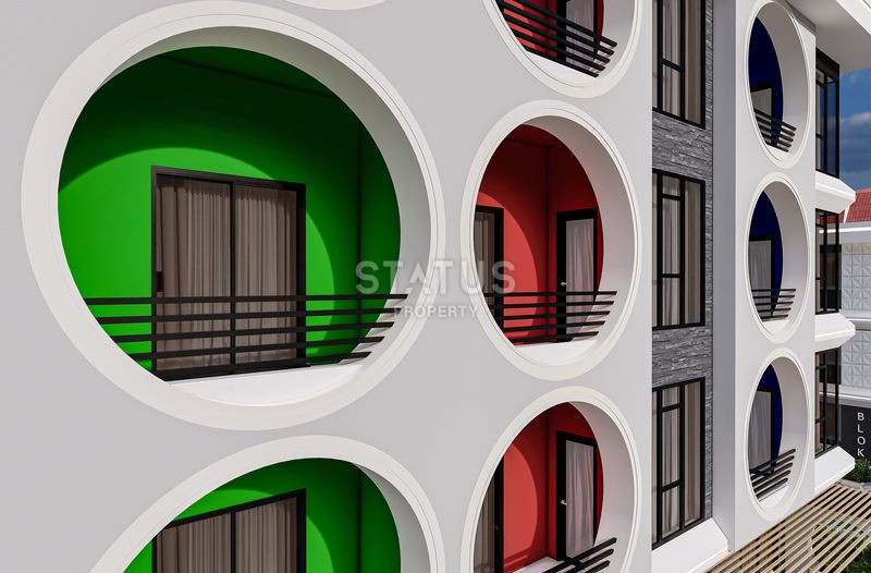 Two apartments in a complex under construction in Mahmutlar are cheaper than from a developer with guaranteed rent for 5 years, 47 sq.m. фото 5