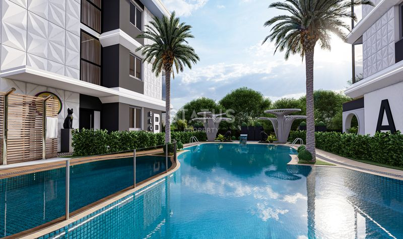 Two apartments in a complex under construction in Mahmutlar are cheaper than from a developer with guaranteed rent for 5 years, 47 sq.m. фото 11