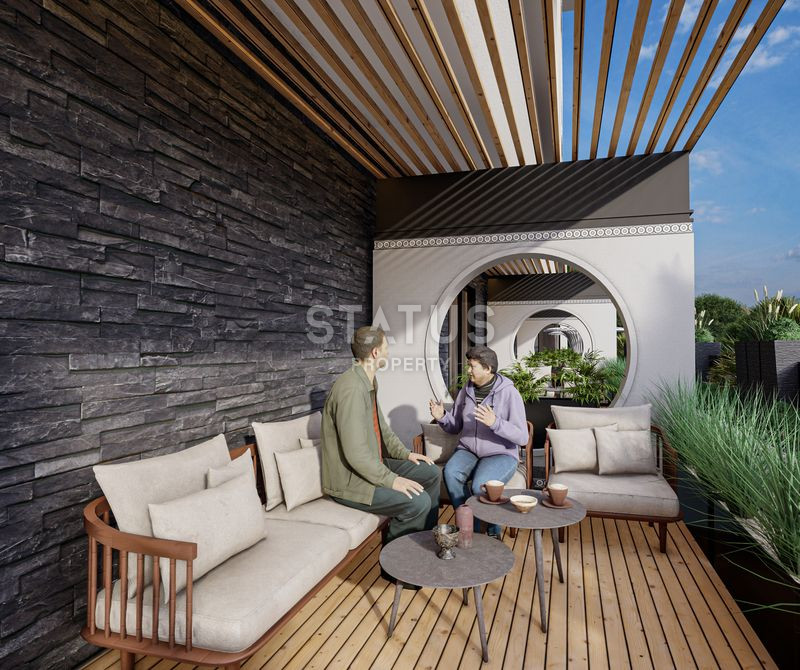 Two apartments in a complex under construction in Mahmutlar are cheaper than from a developer with guaranteed rent for 5 years, 47 sq.m. фото 15