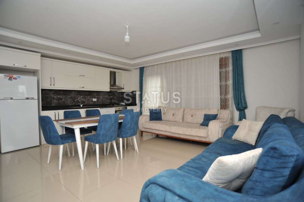 Меблированный дуплекс 3+1 и апартаменты с видом на море 2+1 в элитном комплексе у моря в Кестеле. фото 12