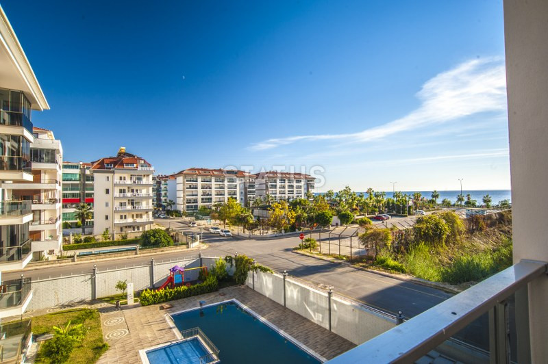 Меблированный дуплекс 3+1 и апартаменты с видом на море 2+1 в элитном комплексе у моря в Кестеле. фото 39