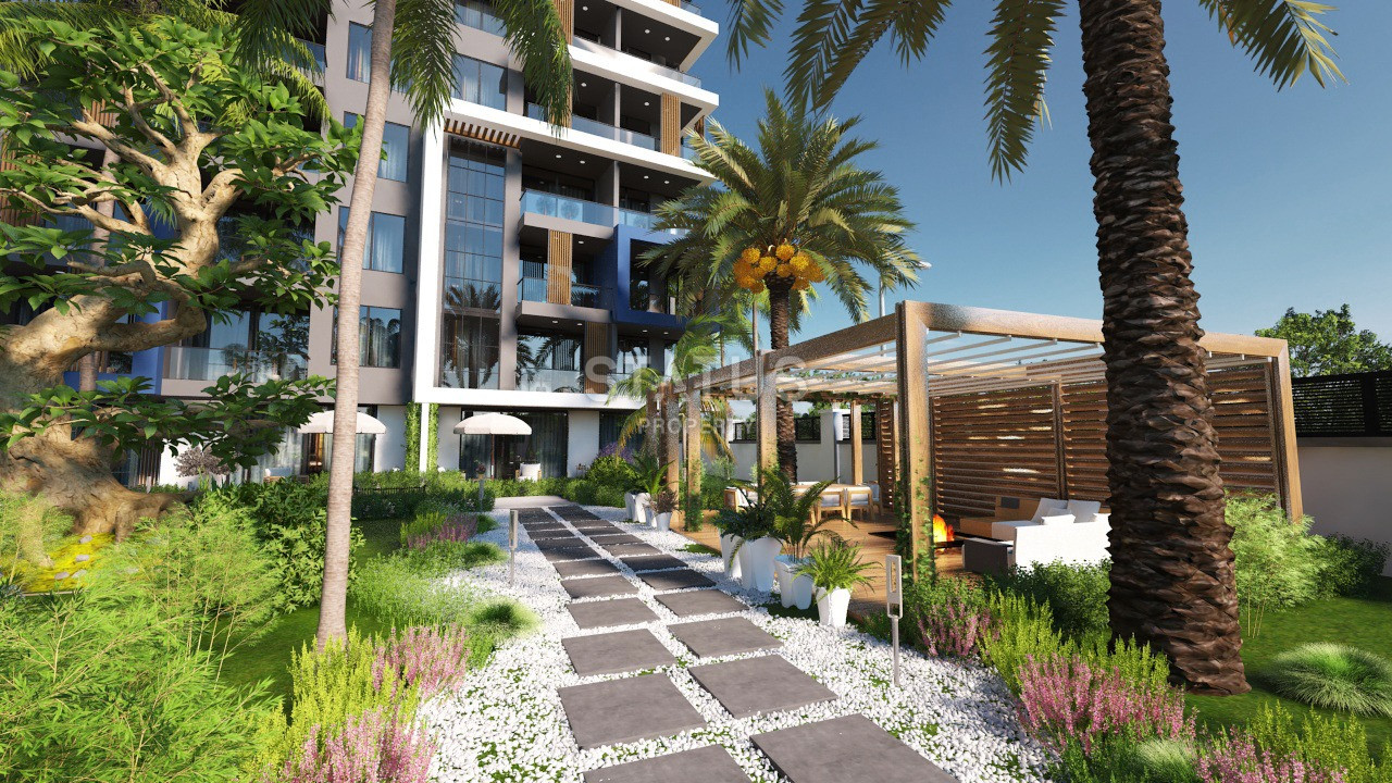 Апартаменты в рассрочку на Клеопатре от известного застройщика! От двухкомнатных апартаментов до четырехкомнатных дублексов с выходом в сад! фото 11