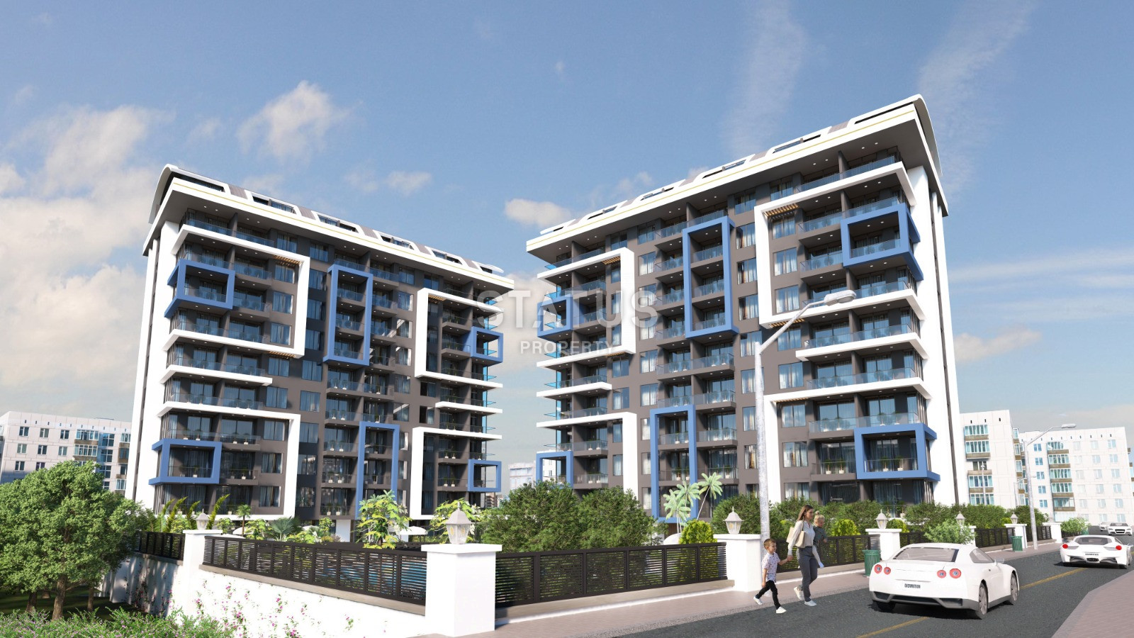 Апартаменты в рассрочку на Клеопатре от известного застройщика! От двухкомнатных апартаментов до четырехкомнатных дублексов с выходом в сад! фото 15