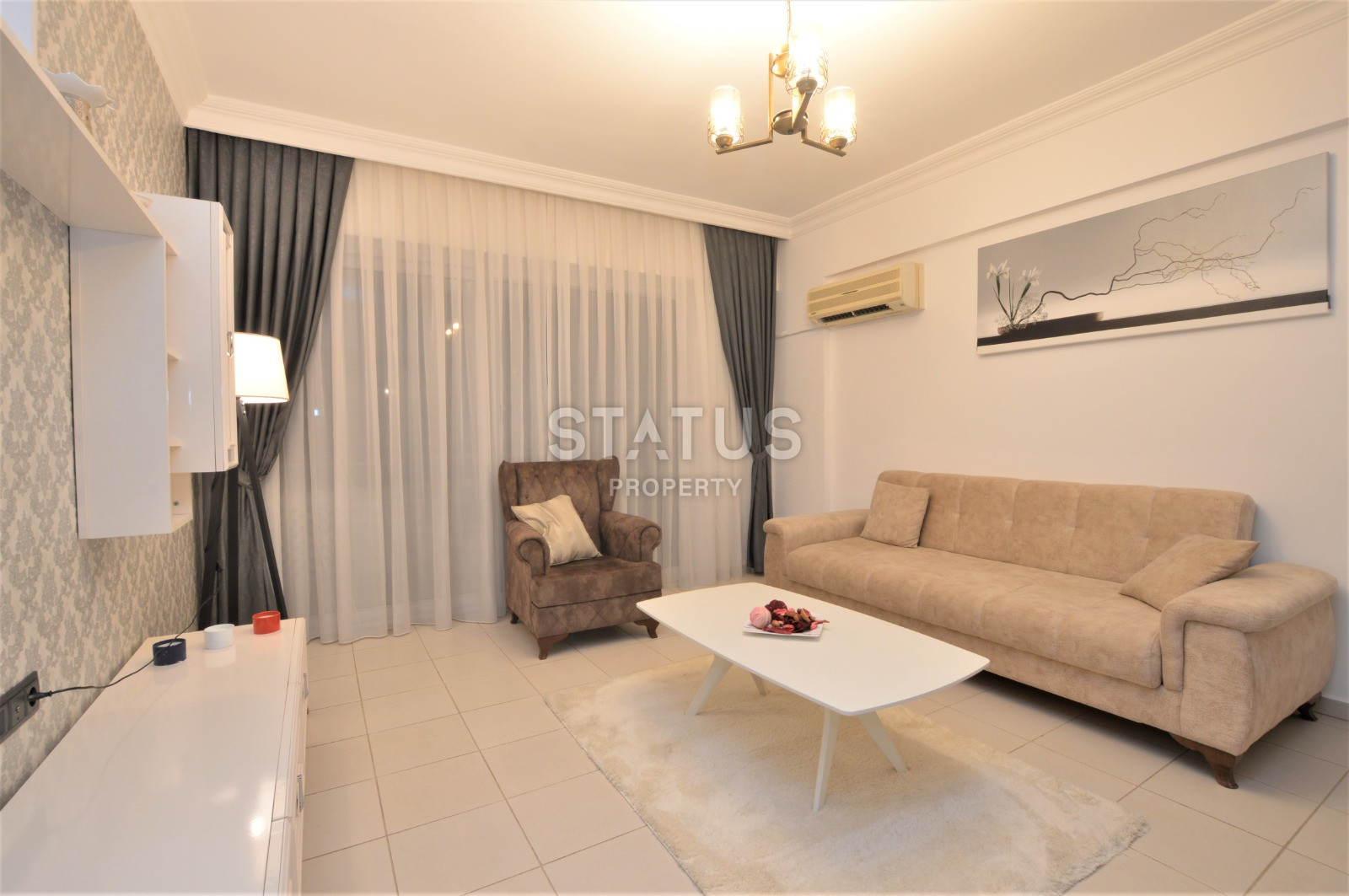 New apartments 1+1 in Tosmur, just 35 meters from the sea, 65 sq.m. фото 3