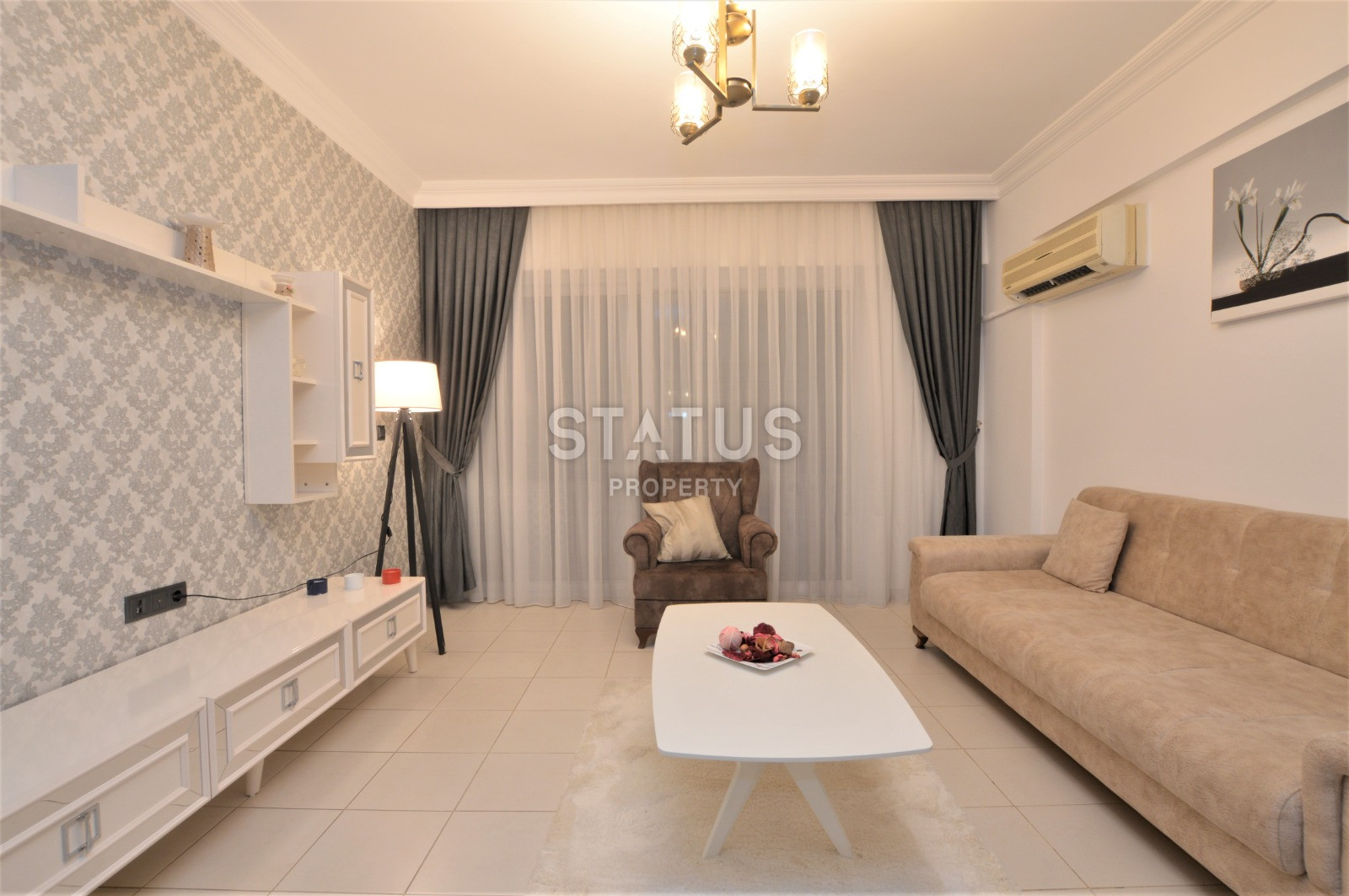 New apartments 1+1 in Tosmur, just 35 meters from the sea, 65 sq.m. фото 7