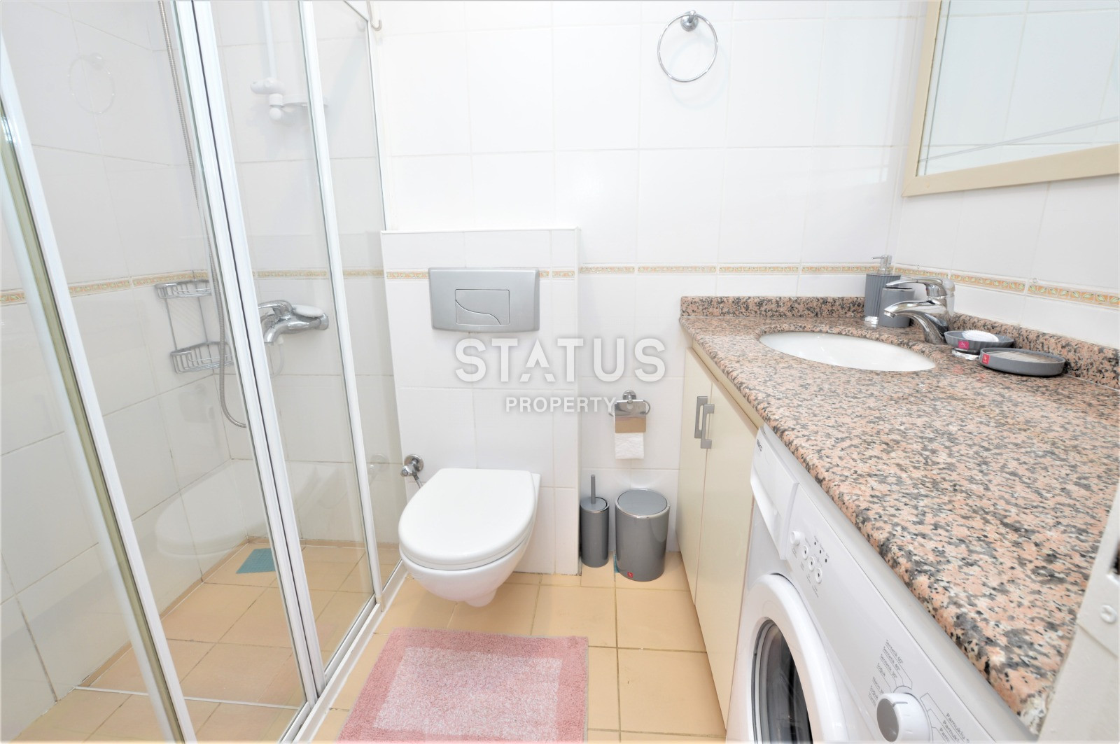 New apartments 1+1 in Tosmur, just 35 meters from the sea, 65 sq.m. фото 10