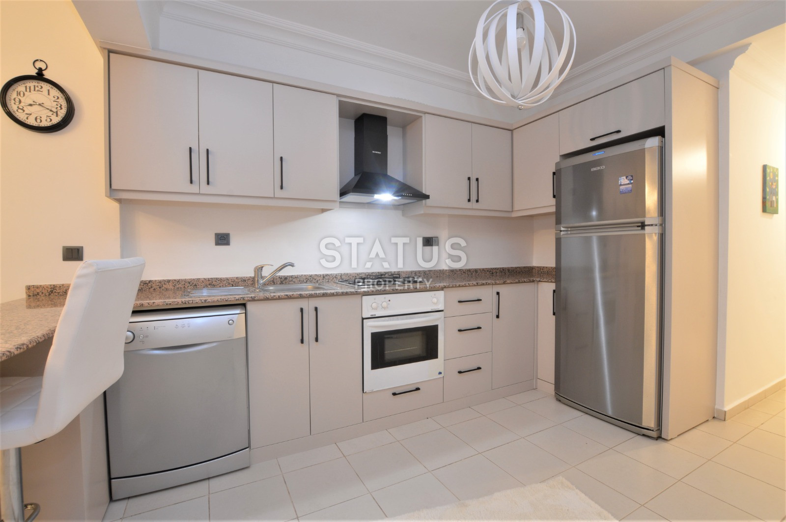 New apartments 1+1 in Tosmur, just 35 meters from the sea, 65 sq.m. фото 11