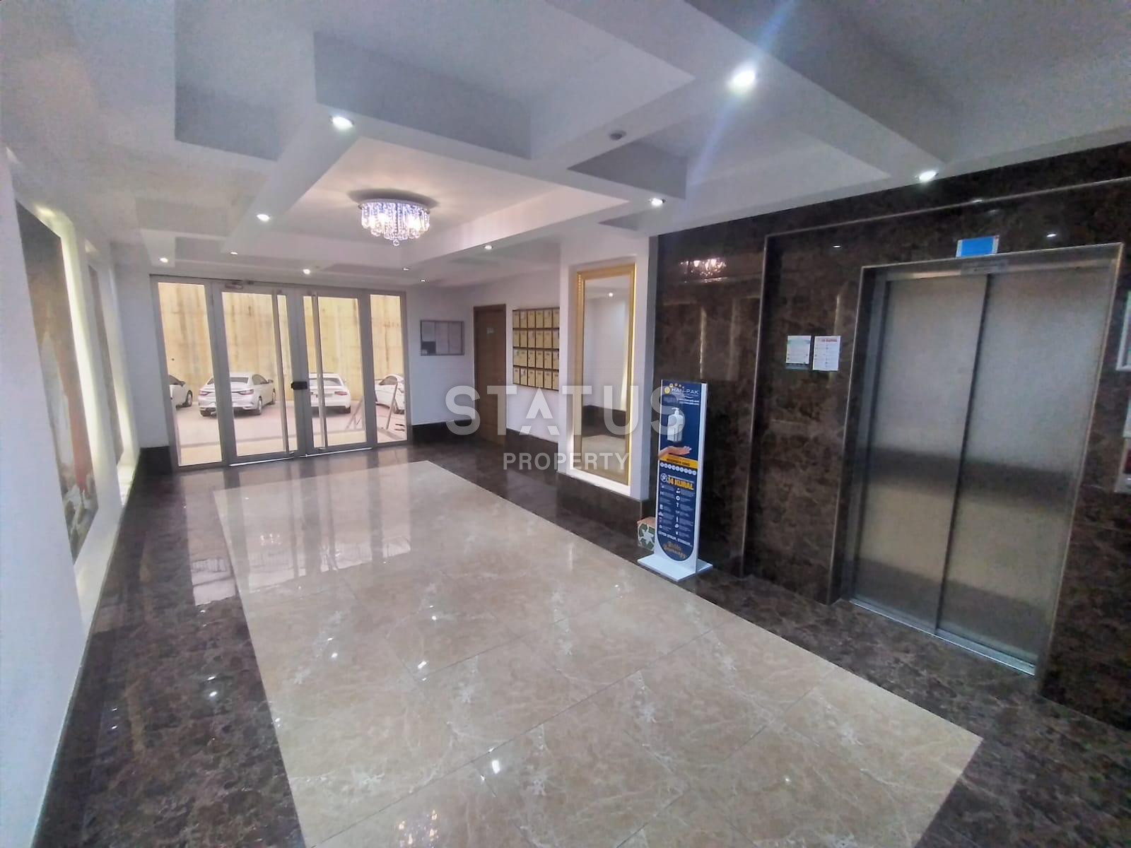 Просторные апартаменты 2+1 с видом на море и крепость, 110 м2. Джикджилли, Алания. фото 5